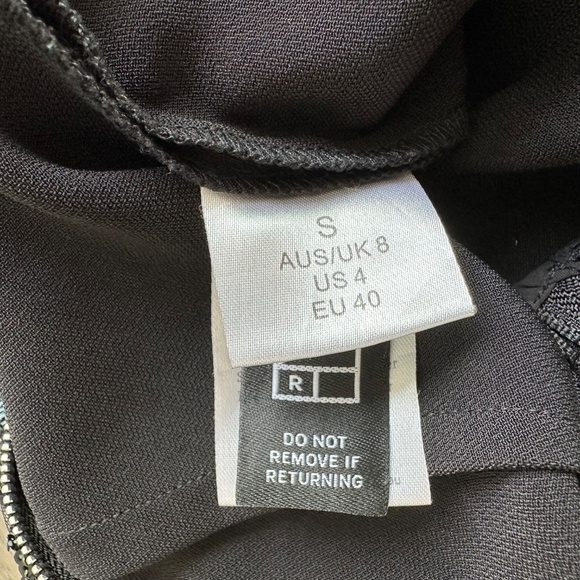 Bronx and Banco Annabell Sequined Sequin Floral Jumpsuit Black Bustier SMALL - Picture 12 of 12